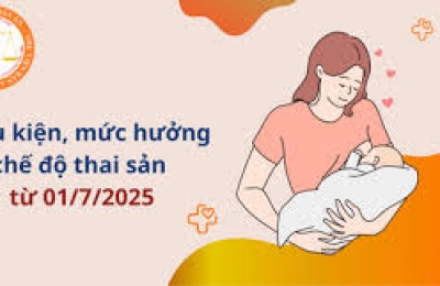 Hướng dẫn xác định điều kiện hưởng chế độ thai sản từ 01/7/2025