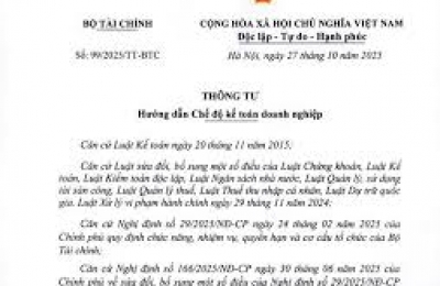 Hướng dẫn chế độ kế toán doanh nghiệp từ 2026