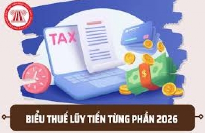 Biểu thuế lũy tiến 2026 (công thức, đối tượng áp dụng, cách tính thuế TNCN 2026)