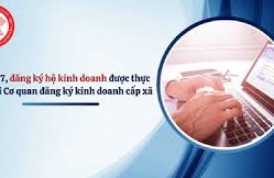 Từ 01/7/2025, đăng ký hộ kinh doanh, hợp tác xã tại Cơ quan đăng ký kinh doanh cấp xã