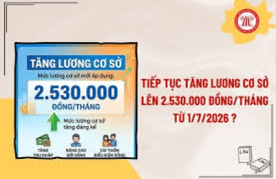 Công thức tính lương và phụ cấp khi tăng lương cơ sở lên 2.530.000 đồng