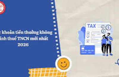 Tiền thưởng 20/10 chi từ quỹ công đoàn không tính thuế TNCN 2026